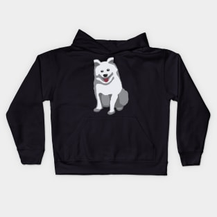 American Eskimo Dog Kids Hoodie